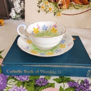 Vintage Royal Grafton Teacup And Saucer Fine Bone China England